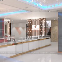 Thiết kế nội thất và décor tiệm vàng Việt Hoa